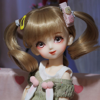 taobao agent Bjd6 doll yuzu pomelo Yuan Mengwa SD hand -made joints new product set to send wig clothes