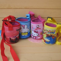 Детская ручка, детские подтяжки, термочехол, стакан, портативный чайник, сумка, 600 мл