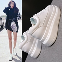 Универсальная высокая белая обувь для отдыха, 2023, в корейском стиле