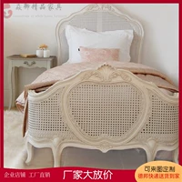Мебель для спальни из натурального дерева в форме сердца для двоих для принцессы, сделано на заказ