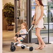 Xe đẩy trẻ em Natto có thể gập lại nhẹ hai chiều xe đẩy trẻ em đa chức năng trẻ em trượt đẩy nhân tạo - Xe đẩy / Đi bộ