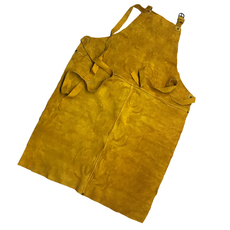 Огнезащитная одежда 包邮全牛皮电焊防烫阻燃耐高温焊接防火劳保焊接氩弧焊防护围裙