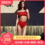 Counter chính hãng Pháp DK mới gợi cảm tụ tập áo bikini mỏng mảnh bikini bikini nữ đỏ - Bikinis áo tắm cho người béo