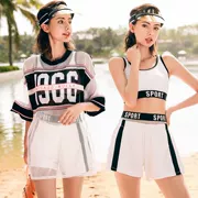 Áo tắm nữ dễ thương Nhật Bản gió bảo thủ sinh viên Hàn Quốc chia mạng người mẫu đỏ 2019 fan cổ tích mới - Bộ đồ bơi hai mảnh