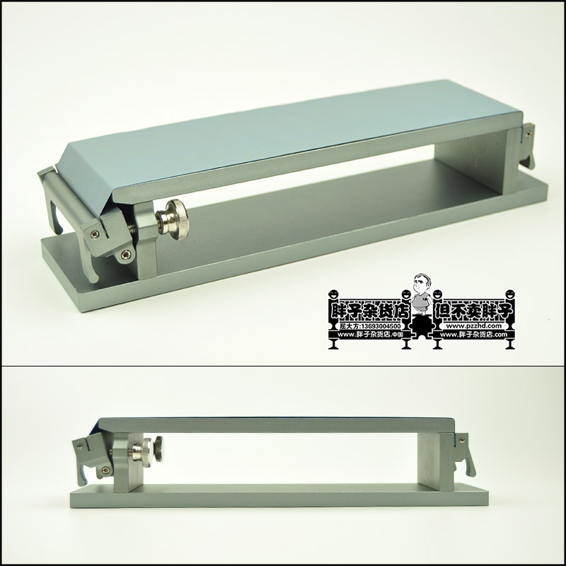波文砂纸夹座磨刀架木工刃具研磨皮具刀研磨代替砥石 胖子杂货店 木工爱好者网 木工网