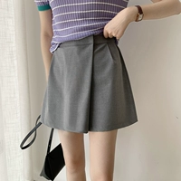 Летние сексуальные асимметричные шорты для отдыха, юбка, штаны, сезон 2021, в корейском стиле, высокая талия, свободный крой