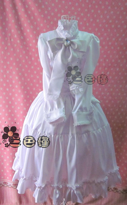 taobao agent [Three Color Jin] Cosplay Fairy Tail ZONE-00 White Lily Ji