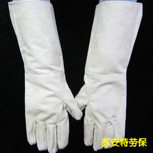 Прямые продажи удлиненные холщовые перчатки прочные износостойкие механические сварки защитные перчатки 10 цена