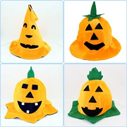 Nguồn cung cấp Halloween Dòng bí ngô kỳ lạ Mũ bí ngô vàng Mũ bí ngô Smiley Mũ Halloween - Sản phẩm Đảng / Magic / Hiệu suất