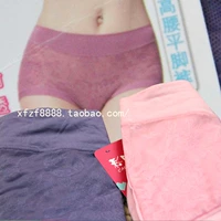 4 mảnh của lĩnh vực màu sắc chính hãng 30601 thời trang jacquard phụ nữ eo cao tóm tắt boxer đồ lót đẹp