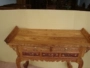 Đồ nội thất tùy chỉnh hiện đại đồ nội thất cổ Ming và Qing đồ gỗ bạch đàn phi nhà nước đai gỗ hồng bơm chân ngồi xổm bàn - Bàn / Bàn bàn ghế gỗ tân cổ điển	