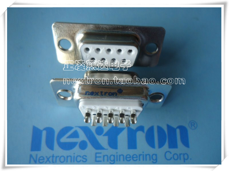 Đầu nối Zhengling Seiko nexttron D-SUB chính hãng Đầu DB-9P dây hàn lỗ đầu nữ