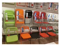 Ikea Ikea [домашняя покупка] Хороший складной стул, компьютерный стул, офисное кресло столовое зеленое