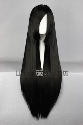 taobao agent Lincolncos cosplay wise hair wise light show Basara universal black long straight high temperature silk