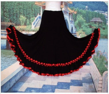 Большая юбка для танцевальной юбки юбка для юбки танцевальная юбка платье танцевальная юбка для юбки интернет -швы 147#