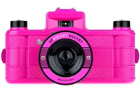 Máy ảnh Lomo cổ điển Máy ảnh toàn cảnh xoắn ốc rộng Sprocket Rocket Pink! máy ảnh mini chụp lấy liền
