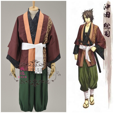 taobao agent Bo Ying Gui New Writing Group Leader Okita Cosplay Clothing Free Shipping