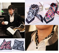 Носовой платок, мужской шейный платок, шарф, в корейском стиле