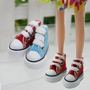 6 điểm phụ kiện búp bê trẻ em có thể búp bê blythe vải nhỏ giày phẳng giày sneakers giày thể thao