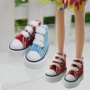 6 điểm phụ kiện búp bê trẻ em có thể búp bê blythe vải nhỏ giày phẳng giày sneakers giày thể thao đồ chơi của con gái