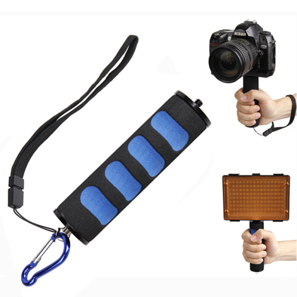 Камера видеонаблюдения, ручка, мигающая лампа, поролоновая портативная трубка