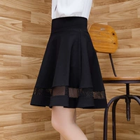 Кружевная длинная юбка, эластичная приталенная мини-юбка, защитное белье, средней длины, 2020