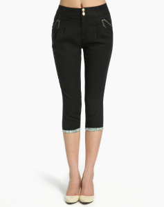 Giấc mơ Shuya quần 2018 mùa hè mới truy cập mới bảy điểm hậu cung quần lyoer vải 14205181