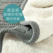 Mùa thu và mùa đông dệt chăn ghế mới và len cashmere chăn đan thường đạo cụ chụp ảnh trẻ sơ sinh - Ném / Chăn