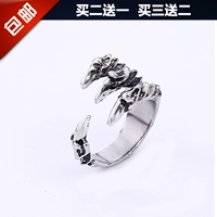Кольцо из нержавеющей стали, ювелирное украшение, на указательный палец, в корейском стиле