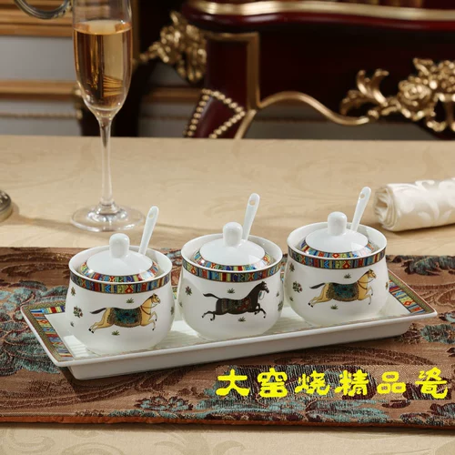 Модный креативный комплект, изысканная ключница, европейский стиль, 4 предмета