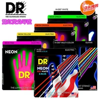 Beauty Dr Neon 10-46 Neon Fluorescent Series Струны электрогитары белый/желтый/красный/зеленый/оранжевый цвет