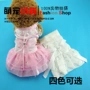 Full 68 Princess Dress Wedding Dress Pet Dress Dog Quần áo Teddy VIP Mùa hè Váy mỏng - Quần áo & phụ kiện thú cưng mũ cho chó