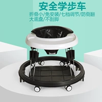 Baby Walker 6 7-18 tháng Trẻ em gái Cô gái đa năng Chống rollover đẩy xe tập đi tròn