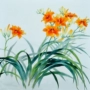 Nổi tiếng cổ thêu nghệ thuật thêu thêu diy kit người mới bắt đầu handmade sơn trang trí hoa màu vàng 30 * 30 CM tranh thêu phật quan âm