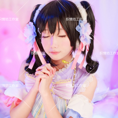 taobao agent White wig, clothing, cosplay, curls