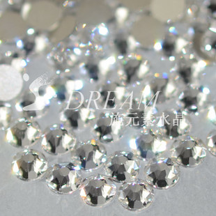 Кристаллы Swarovski Elements 2058 плоский Diamond Diamond мобильный ноготь DIY Diamond Material 001 Белый Олимпийский Diamond