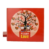 Свадебный компакт -диск коробка свадебная коробка свадебная коробка для свадебной коробки для свадебной диск.