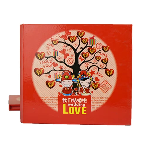 Свадебный компакт -диск коробка свадебная коробка свадебная коробка для свадебной коробки для свадебной диск.