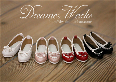 taobao agent SD BJD doll shoes baby shoes candy model candy shoes 1/4 1/3 giant baby four -color choice
