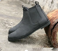 Giày da nam có bàn đạp giày Chelsea Boot nam chính hãng