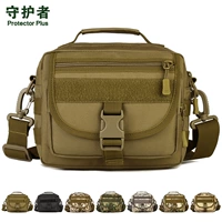 <Ngụy trang vai túi quân đội fan ngoài trời quân tactical Messenger túi giản dị người đàn ông nhỏ túi túi du lịch túi xách sub gói túi da đeo chéo