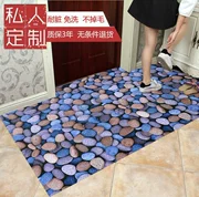 Hộ gia đình có thể được cắt thành cửa vào phòng khách foyer chân mat chống trượt cửa mat nhựa dưới thảm cửa bếp mat