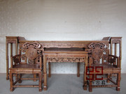 Ming và Qing đồ nội thất, đồ nội thất, phòng ăn, hội trường đồ nội thất, gỗ rắn đồ nội thất cổ, fine Trung Quốc phong cách, bàn, bàn ăn và ghế kết hợp