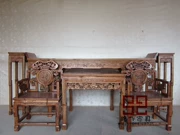 Ming và Qing đồ nội thất, đồ nội thất, phòng ăn, hội trường đồ nội thất, gỗ rắn đồ nội thất cổ, fine Trung Quốc phong cách, bàn, bàn ăn và ghế kết hợp