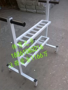 Shogurt Rack Antrate Sports Equipment Shoging Rame Transport Car Shot Cart