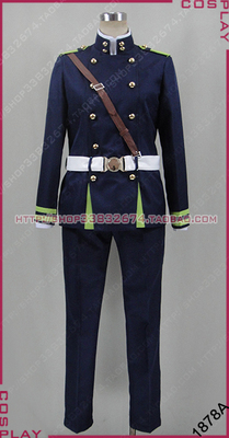 taobao agent 1878a cosplay Costume End of the Seraph of Costume Bai Ye Youichiro Emperor Ghost Military Uniform