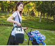 Túi đựng xác ướp phiên bản tiếng Hàn của túi đa năng Túi đựng túi đeo vai mẹ cỡ lớn cho bé