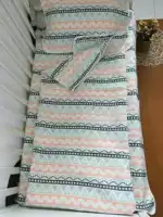 Bộ đồ giường trẻ em bông gạc mẫu giáo tấm ya đồng ý với nôi mềm mat em bé chăn lạnh quilt 	chăn ga gối cho em bé