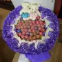 66 những người yêu thích kẹo que thật sự gấu bông búp bê hoạt hình bó hoa sô cô la sáng tạo bó hoa quay hoa sáp