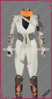 taobao agent 2663a cosplay Costume Overwatch Pioneer Shimada Youth New Products